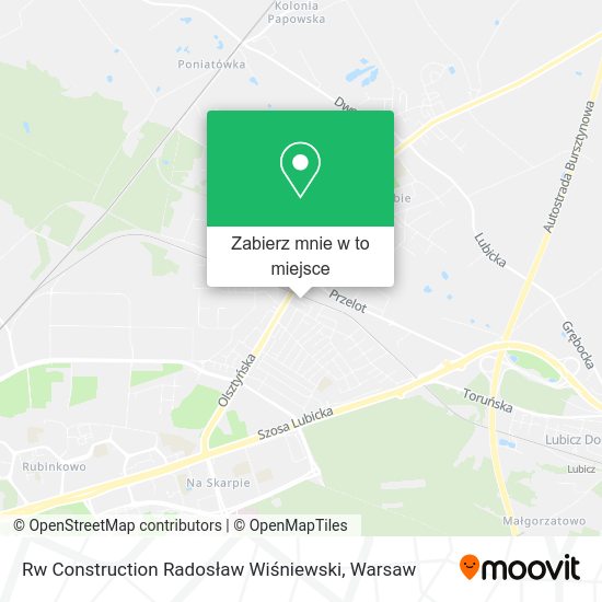 Mapa Rw Construction Radosław Wiśniewski