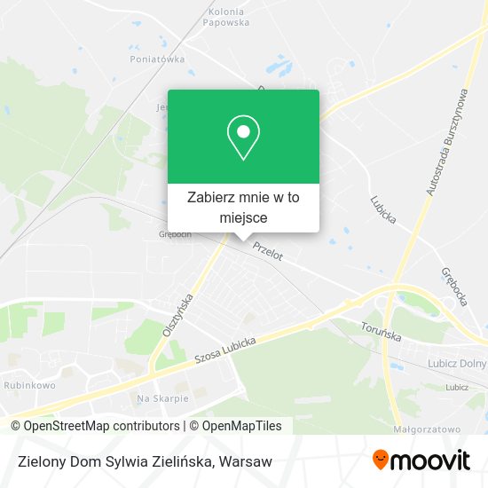 Mapa Zielony Dom Sylwia Zielińska