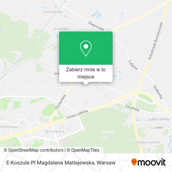 Mapa E-Koszule.Pl Magdalena Matlejewska