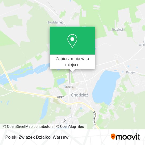 Mapa Polski Zwiazek Dzialko