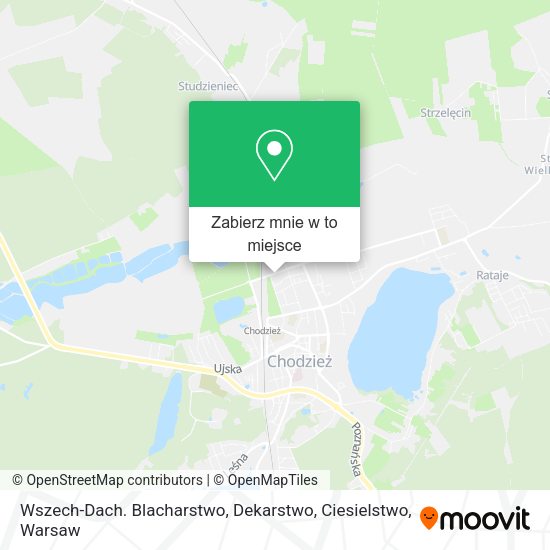 Mapa Wszech-Dach. Blacharstwo, Dekarstwo, Ciesielstwo