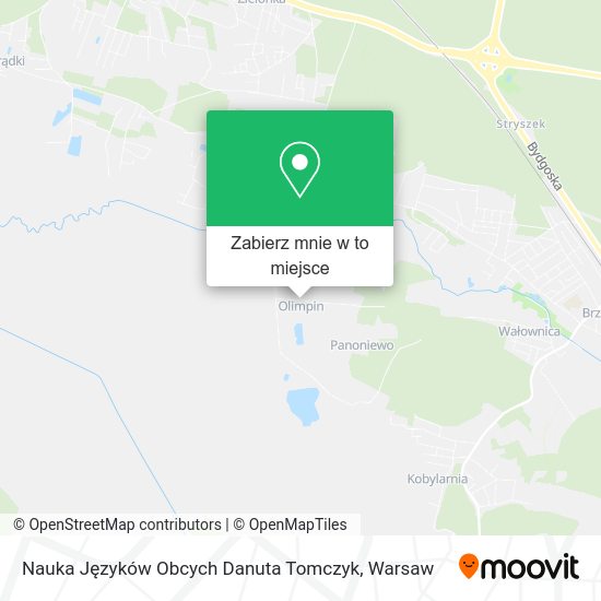 Mapa Nauka Języków Obcych Danuta Tomczyk