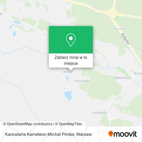 Mapa Kancelaria Kameleon Michał Pindor