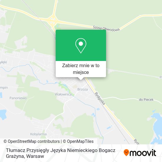 Mapa Tłumacz Przysięgły Języka Niemieckiego Bogacz Grażyna