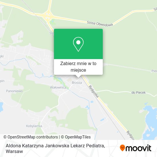 Mapa Aldona Katarzyna Jankowska Lekarz Pediatra