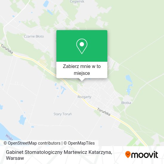 Mapa Gabinet Stomatologiczny Martewicz Katarzyna