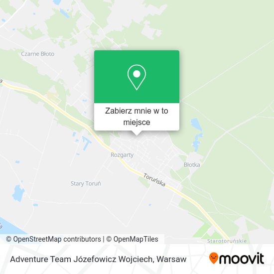 Mapa Adventure Team Józefowicz Wojciech