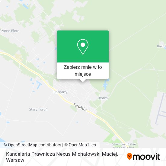 Mapa Kancelaria Prawnicza Nexus Michałowski Maciej