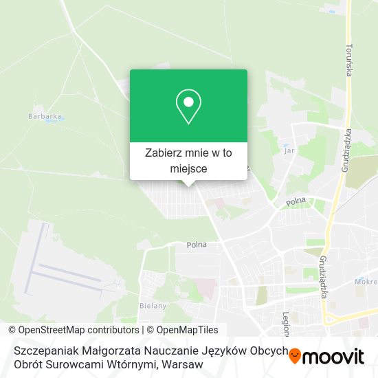 Mapa Szczepaniak Małgorzata Nauczanie Języków Obcych Obrót Surowcami Wtórnymi