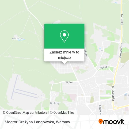 Mapa Magtor Grażyna Łangowska