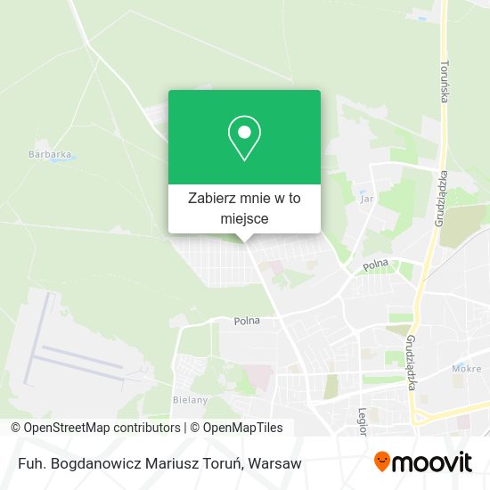 Mapa Fuh. Bogdanowicz Mariusz Toruń