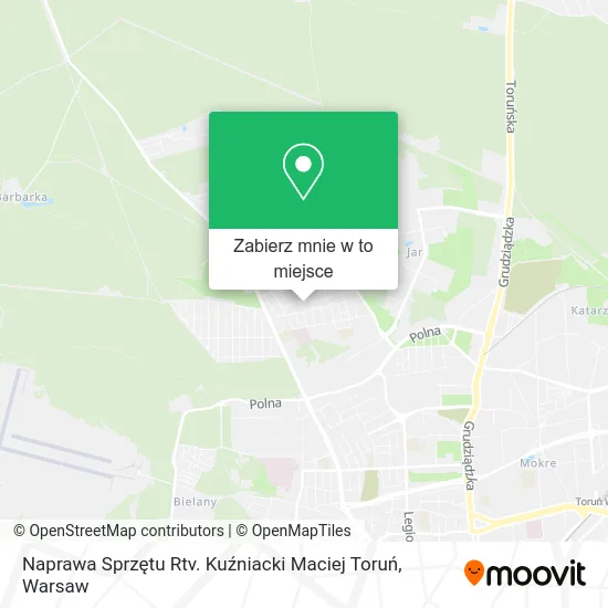 Mapa Naprawa Sprzętu Rtv. Kuźniacki Maciej Toruń