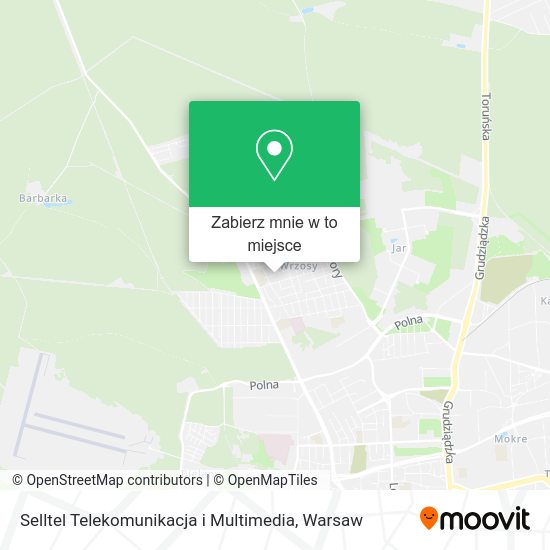 Mapa Selltel Telekomunikacja i Multimedia