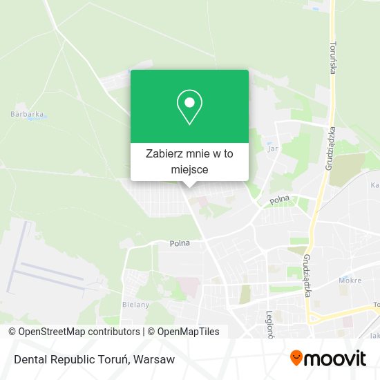 Mapa Dental Republic Toruń