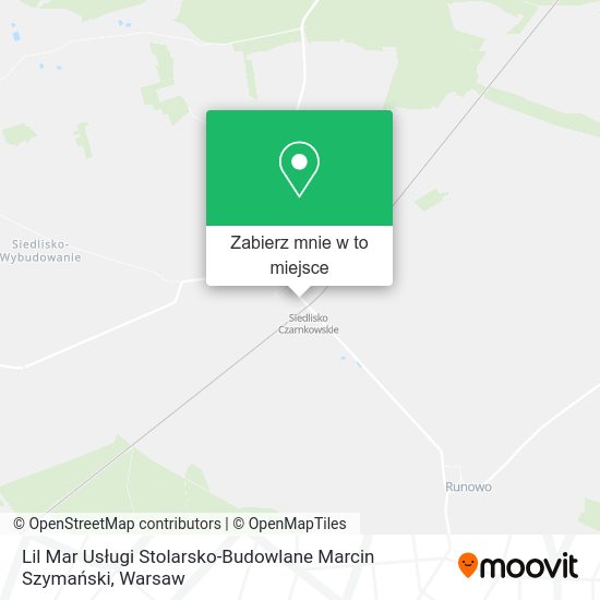 Mapa Lil Mar Usługi Stolarsko-Budowlane Marcin Szymański