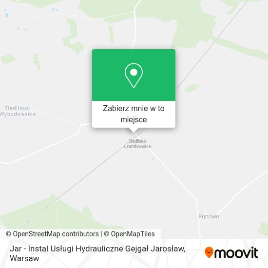 Mapa Jar - Instal Usługi Hydrauliczne Gejgał Jarosław