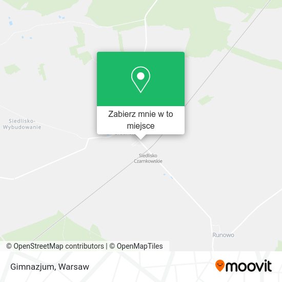 Mapa Gimnazjum