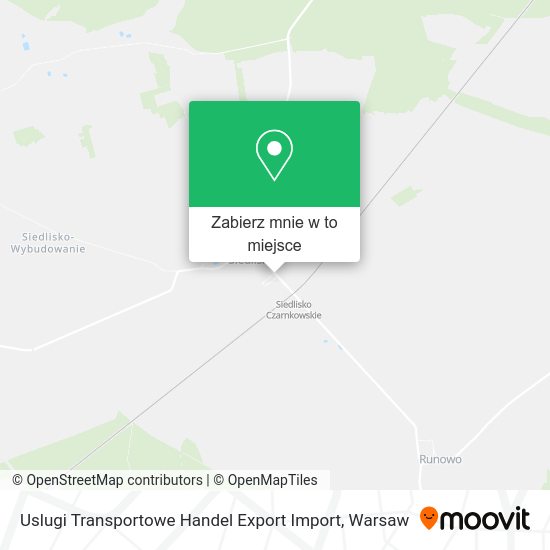 Mapa Uslugi Transportowe Handel Export Import