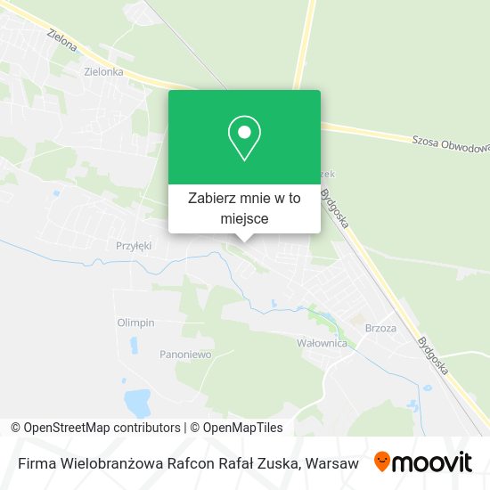 Mapa Firma Wielobranżowa Rafcon Rafał Zuska