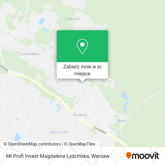 Mapa Mł Profi Invest Magdalena Łydzińska