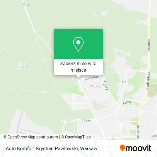 Mapa Auto Komfort Krystian Pawlowski