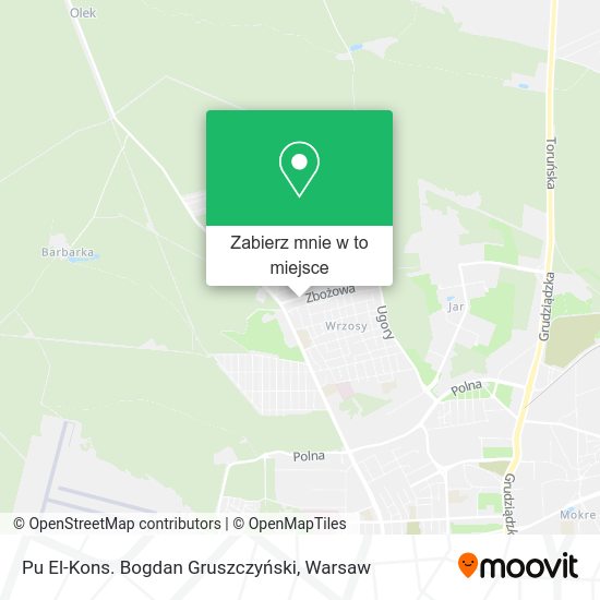 Mapa Pu El-Kons. Bogdan Gruszczyński