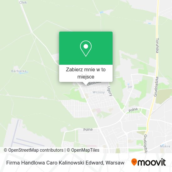 Mapa Firma Handlowa Caro Kalinowski Edward