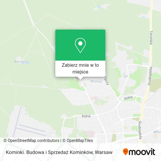 Mapa Kominki. Budowa i Sprzedaż Kominków