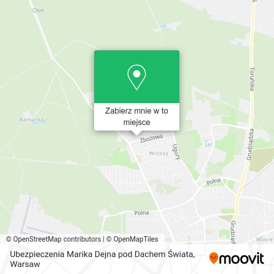 Mapa Ubezpieczenia Marika Dejna pod Dachem Świata