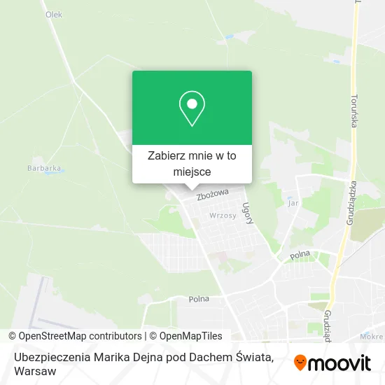 Mapa Ubezpieczenia Marika Dejna pod Dachem Świata