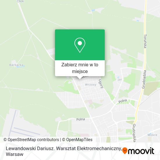 Mapa Lewandowski Dariusz. Warsztat Elektromechaniczny