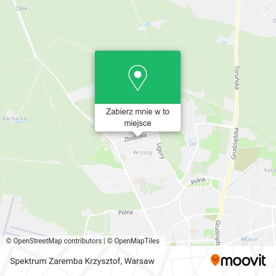 Mapa Spektrum Zaremba Krzysztof