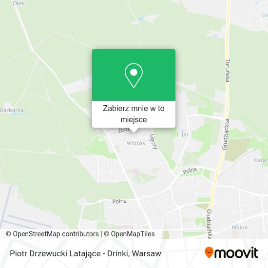 Mapa Piotr Drzewucki Latające - Drinki