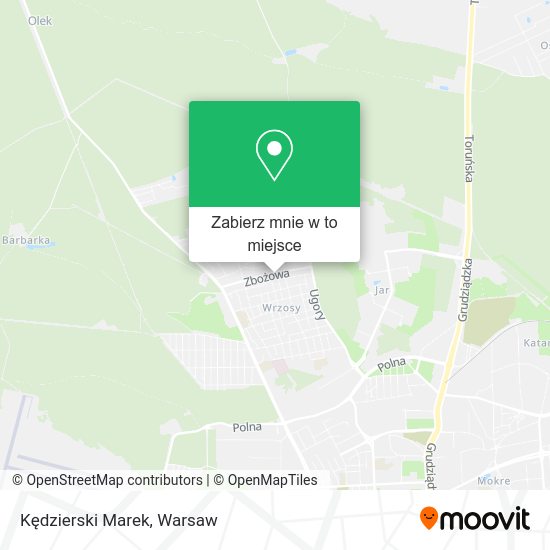 Mapa Kędzierski Marek