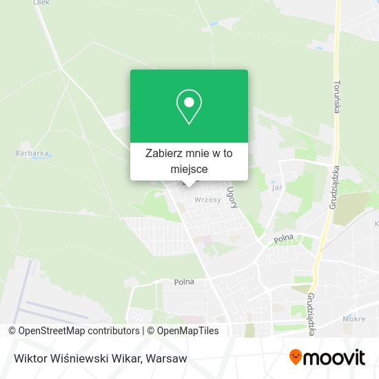 Mapa Wiktor Wiśniewski Wikar