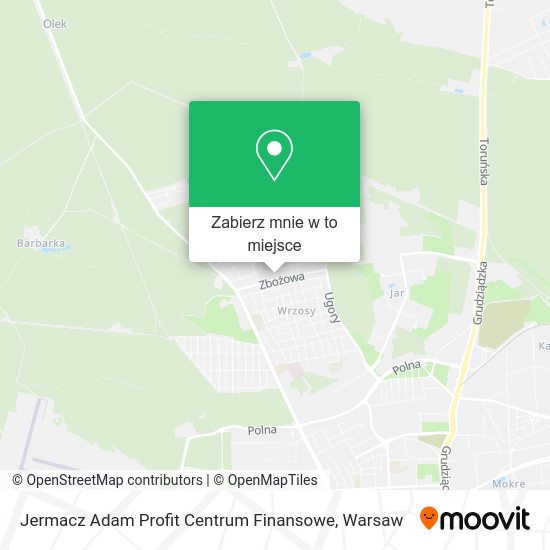 Mapa Jermacz Adam Profit Centrum Finansowe