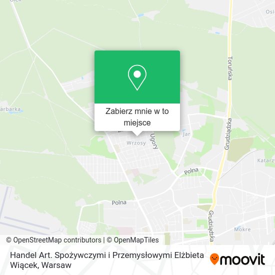 Mapa Handel Art. Spożywczymi i Przemysłowymi Elżbieta Wiącek