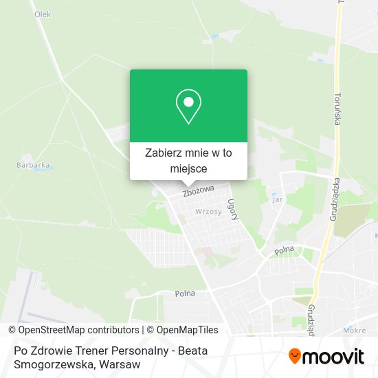 Mapa Po Zdrowie Trener Personalny - Beata Smogorzewska