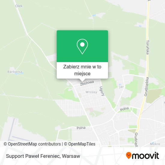 Mapa Support Paweł Fereniec