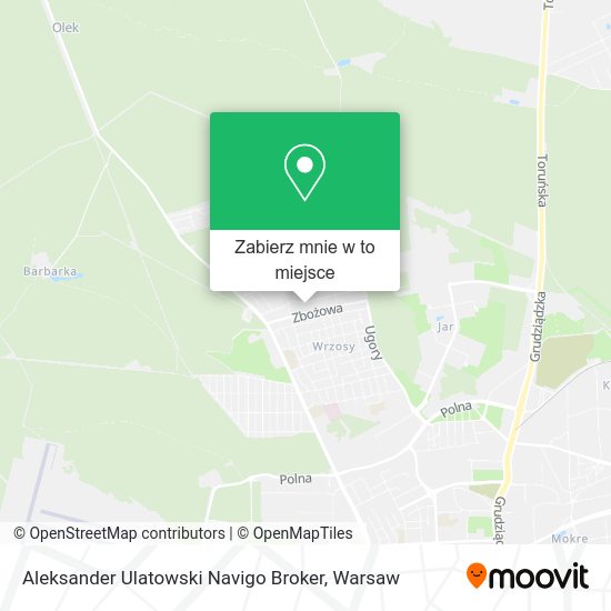 Mapa Aleksander Ulatowski Navigo Broker