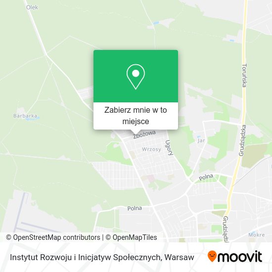 Mapa Instytut Rozwoju i Inicjatyw Społecznych