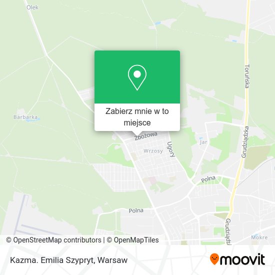 Mapa Kazma. Emilia Szypryt