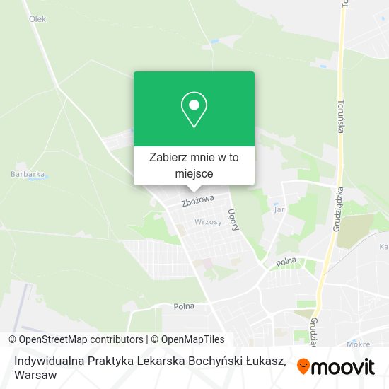 Mapa Indywidualna Praktyka Lekarska Bochyński Łukasz