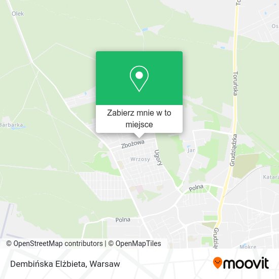 Mapa Dembińska Elżbieta