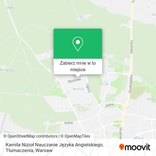 Mapa Kamila Nizioł Nauczanie Języka Angielskiego. Tłumaczenia