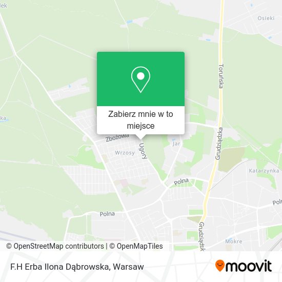 Mapa F.H Erba Ilona Dąbrowska