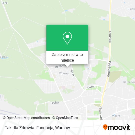 Mapa Tak dla Zdrowia. Fundacja