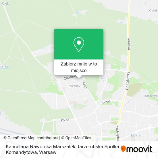 Mapa Kancelaria Naworska Marszalek Jarzembska Spolka Komandytowa