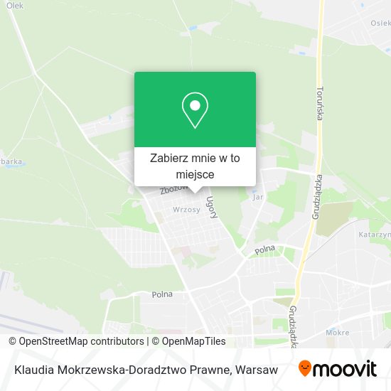 Mapa Klaudia Mokrzewska-Doradztwo Prawne