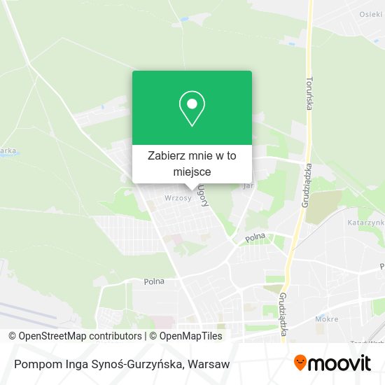 Mapa Pompom Inga Synoś-Gurzyńska